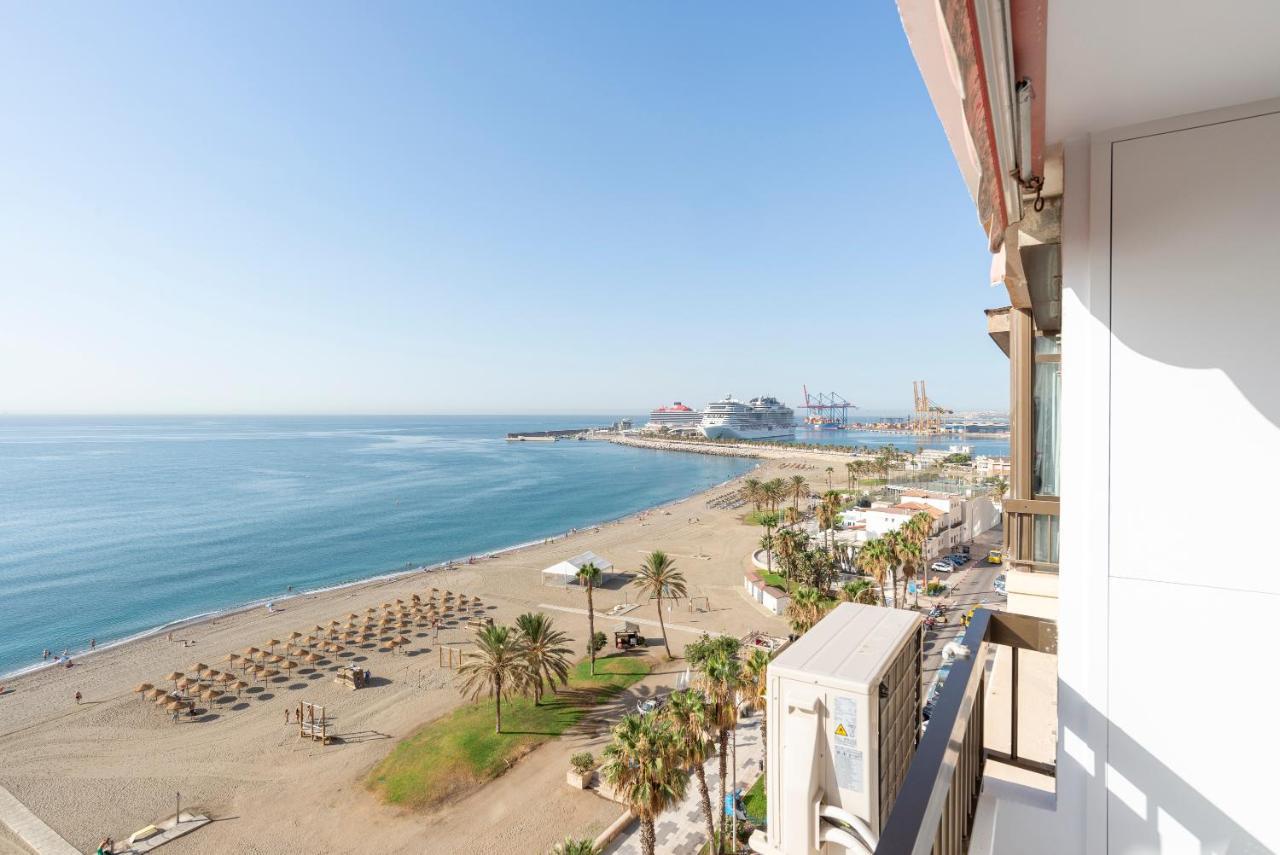 Apartamento 'El Balcon De La Malagueta' Malaga Bagian luar foto